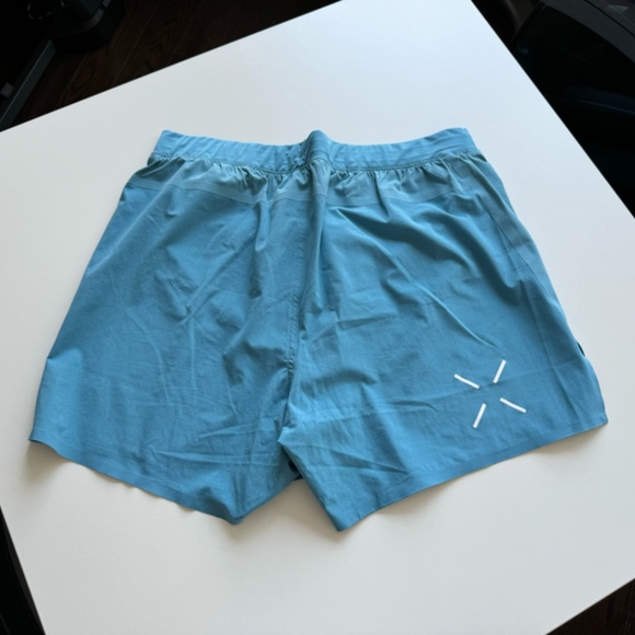 Ten Thousand Distance Short - Niagara Blue  - 5” with Liner - Picture 2 of 2